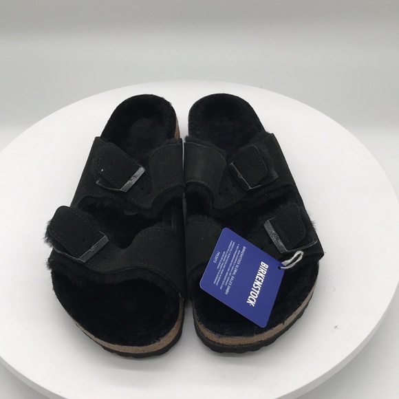 Birkenstock Unisex  Arizona shearling size woman 11 men 9 US main image 6